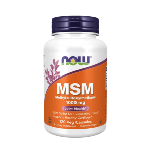 Now Foods MSM 1000 mg (120 Veg Capsules)
