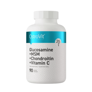 OstroVit Glucosamine + MSM + Chondroitin + Vitamin C (90 Tablets)