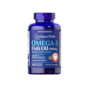 omega 3 fish oil 1200 mg puritans pride 100 softgels