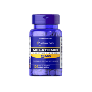 melatonin 5mg 120 tablets puritan's pride