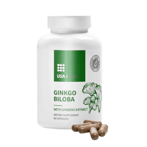 USA medical Ginkgo Biloba (60 Capsules)
