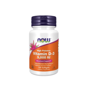 d3 5000iu 120 softgels now foods