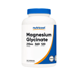 Nutricost Magnesium Glycinate 210 mg (360 Capsules)