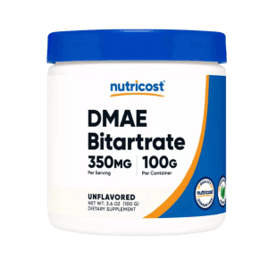 Nutricost DMAE Bitartrate (100 g, Unflavored)