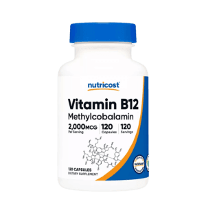 Nutricost Vitamin B12 2,000 mcg (120 Capsules)