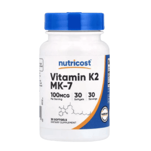 Nutricost Vitamin K2 MK-7 (30 Softgels)