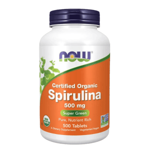 Now Foods Spirulina 500 mg, Organic (500 Tablets)