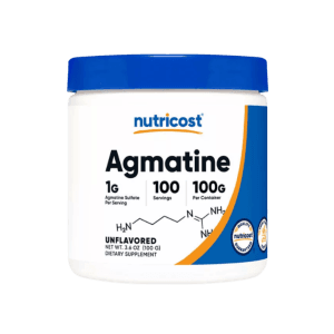 Nutricost Pure Agmatine Sulfate Powder (100 g, Unflavored)
