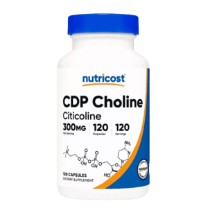 Nutricost CDP Choline Capsules (120 Capsules)