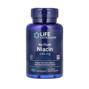 Life Extension, No Flush Niacin, 640 mg, 100 Capsules