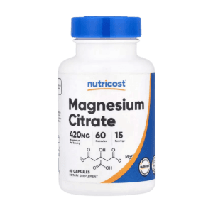 Nutricost Magnesium Citrate 420 mg (60 Capsules)