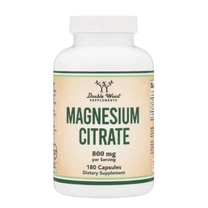Double Wood Supplements Magnesium Citrate (180 Capsules)