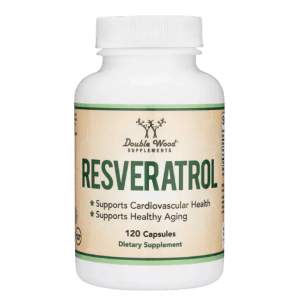 Double Wood Supplements Resveratrol (120 Capsules)