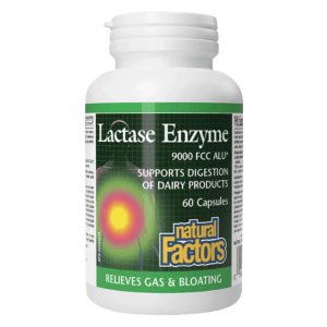Natural Factors Lactase Enzyme (60 Capsules)