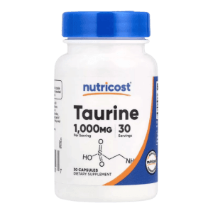 Nutricost Taurine 1000 mg (30 Capsules)