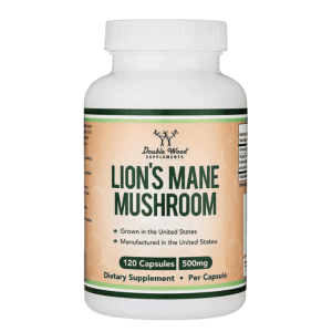 Double Wood Supplements Lion's Mane Mushroom (120 Capsules)