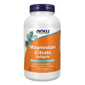 NOW FOODS MAGNESIUM CITRATE 134 MG – 180 SOFTGEL KAPSULA