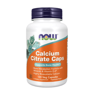 Now Foods Calcium Citrate (120 Veg Capsules)