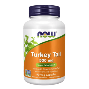 Now Foods Turkey Tail 500 mg (90 Capsules)