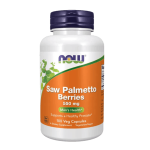 Now Foods Saw Palmetto Berries 550 mg (100 Capsules)