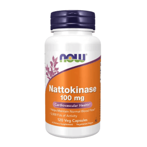 Now Foods Nattokinase 100 mg (120 Veg Capsules)