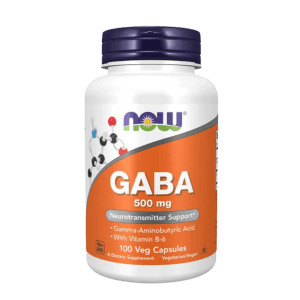 Now Foods Gaba 500 MG (100 Veg Capsules)