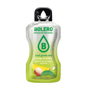 Bolero Iced Green Tea Mix (8 g, Mango and Lychee)