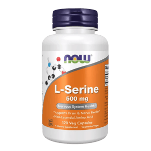 Now Foods L-Serine 500 mg (120 Capsules)