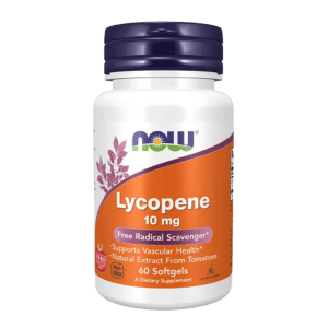 Now Foods Lycopene 10 mg (60 Softgels)