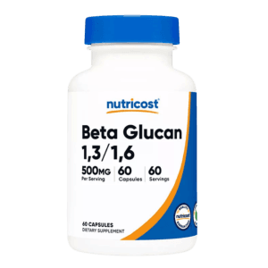 Nutricost Beta Glucan Capsules (60 Capsules)