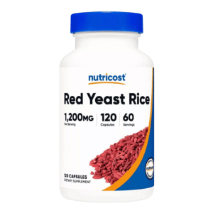 Nutricost Red Yeast Rice Capsules 1200 mg (120 Capsules)