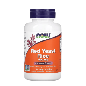 Now Foods Red Yeast Rice 600 mg (120 Veg Capsules)