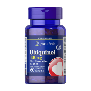 Puritan's Pride Ubiquinol 100 mg (60 Softgels)