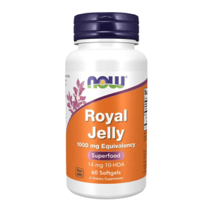 Now Foods Royal Jelly 1000 mg (60 Softgels)