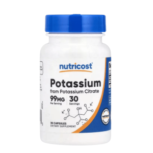 Nutricost Potassium Citrate 99 mg (30 Capsules)