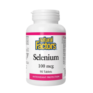 NATURAL FACTORS SELENIUM 90 TABLETS
