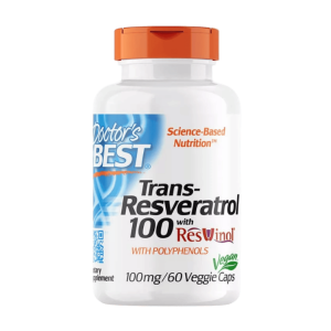 DOCTOR’S BEST TRANS-RESVERATROL 100 MG – 60 CAPSULES