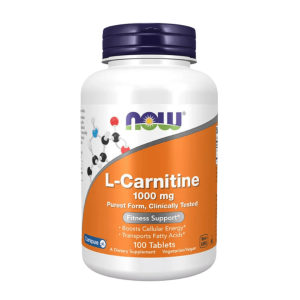 Now Foods L-Carnitine 1000 mg (100 Tablets)