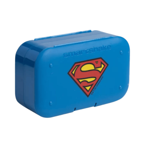 SmartShake Pill Box Organizer (1 pc, Superman)