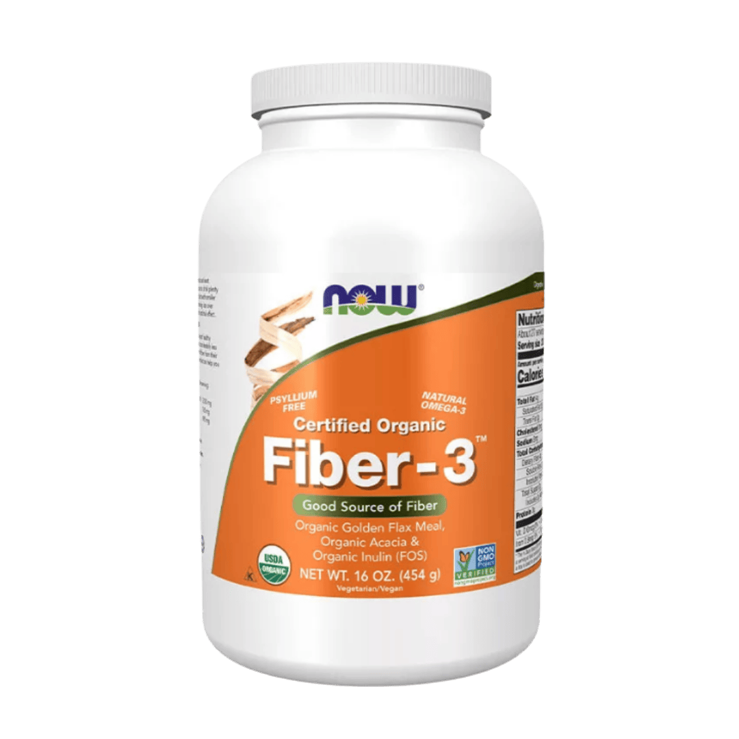 Now Foods Fiber-3 Organic (454 g)