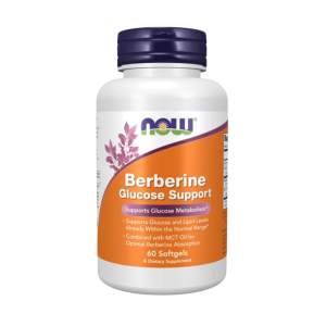Now Foods Berberine Glucose Support Softgels (60 Softgels)