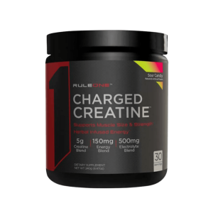 Rule1 Charged Creatin (240 g, Sour Candy)