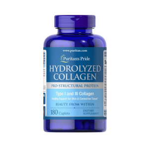 Puritan's Pride Hydrolyzed Collagen 1000 mg (180 Caplets)