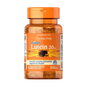 Puritan's Pride Lutein 20 mg with Zeaxanthin (120 Softgels)
