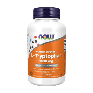 NOW FOODS L-TRYPTOPHAN 1000 MG (60 TABLETS)