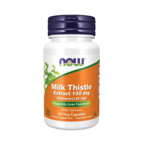 NOW FOODS MILK THISTLE EXTRACT 150 MG SILYMARIN (120 MG) (60 VEG CAPSULES)