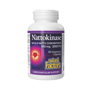 Natural Factors Nattokinase 100 mg (60 Veggie Capsules)