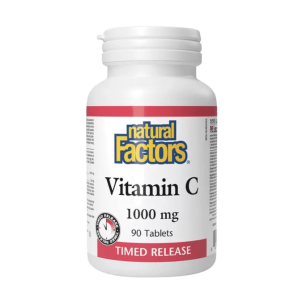 Natural Factors Vitamin C Time Release 1000 mg (90 Tablets)