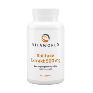 Vitaworld Shiitake Extract 500 mg (100 Capsules)