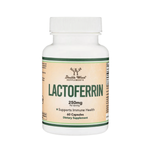 Double Wood Supplements Lactoferrin (60 Capsules)